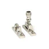 45968 From the Anvil Polished Nickel Prestbury Brighton Fastener - Narrow &lpar;Square&rpar;
