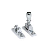 45979 From the Anvil Polished Chrome Mushroom Brighton Fastener - Narrow &lpar;Square&rpar;