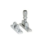 45981 From the Anvil Satin Chrome Mushroom Brighton Fastener - Narrow &lpar;Square&rpar;