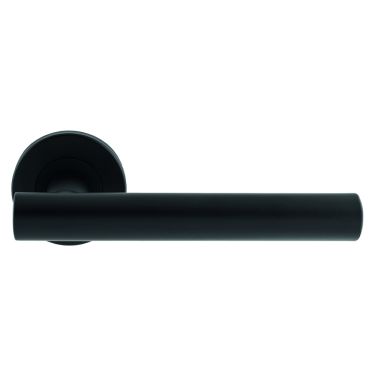 Click Here To Enlarge This Photo Of CSL1194MB - Carlisle Brass Eurospec 19mm T-Bar Lever on Round Rose &lpar;G304&rpar; Matt Black