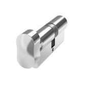 BX3535ETPCM6 Mila Chrome 6 Pin Euro Profile 70mm &lpar;35&sol;35&rpar; Cylinder & Turn c&sol;w 3 Keys