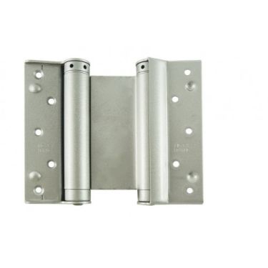 Click Here To Enlarge This Photo Of LDA05 GROOM Liobex 5" Silver Double Action Spring Hinges &lpar;Suitable for 25-35mm thick doors&rpar;