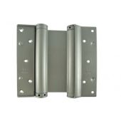 LDA08 GROOM Liobex 8" Silver Double Action Spring Hinges &lpar;Suitable for 35-55mm thick doors&rpar;