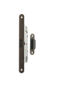 AGB2XTWCB - AGB Polaris 2XT Magnetic Latch &sol; Bathroom Lock &lpar;50mm backset&rpar; &ndash; Bronze