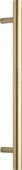 V1361 457-SB Heritage Brass Door Pull Handle Bar Design 457mm Satin Brass Finish