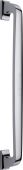 V1210 345-PC Heritage Brass Door Pull Handle Durham Design 345mm Polished Chrome Finish