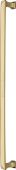 V1232 326-PB Heritage Brass Door Pull Handle Pyramid Design 326mm Polished Brass Finish