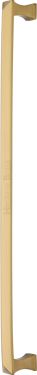 Click Here To Enlarge This Photo Of V1232 326-SB Heritage Brass Door Pull Handle Pyramid Design 326mm Satin Brass Finish