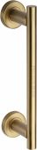 V2057 336-SB Heritage Brass 19mm Bar Door Pull Handle with base 336mm Satin Brass finish