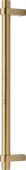 V2485 353-SB Heritage Brass Door Pull Handle Industrial Design 353mm Satin Brass Finish