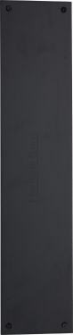 Click Here To Enlarge This Photo Of V740 500-BKMT Heritage Brass Fingerplate 500mm Matt Black finish