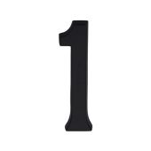 C1564 1-BKMT Heritage Brass Numeral 1 Concealed Fix 76mm &lpar;3"&rpar; Matt Black