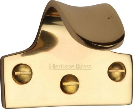 Click Here To Enlarge This Photo Of V1110-PB Heritage Brass Sash Lift Polished Brass Finish
