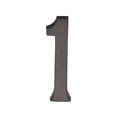C1564 1-MB Heritage Brass Numeral 1 Concealed Fix 76mm &lpar;3"&rpar; Matt Bronze finish