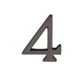 C1564 4-MB Heritage Brass Numeral 4 Concealed Fix 76mm &lpar;3"&rpar; Matt Bronze finish