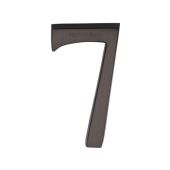 C1564 7-MB Heritage Brass Numeral 7 Concealed Fix 76mm &lpar;3"&rpar; Matt Bronze finish