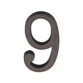 C1564 9-MB Heritage Brass Numeral 9 Concealed Fix 76mm &lpar;3"&rpar; Matt Bronze finish