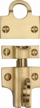 Click Here To Enlarge This Photo Of V1117-SB Heritage Brass Fanlight Catch Satin Brass Finish