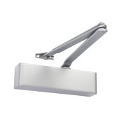TS&period;4204DABC&period;SRFB&period;SESE - Rutland Size 2-4 Overhead Door Closer with Backcheck & Delayed Action - Silver