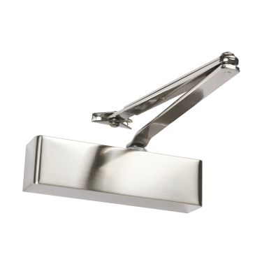 Click Here To Enlarge This Photo Of TS&period;4204DABC&period;SRFB&period;SNPSNP - Rutland Size 2-4 Overhead Door Closer with Backcheck & Delayed Action - Satin Nickel