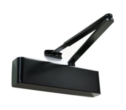 Click Here To Enlarge This Photo Of TS&period;9205&period;SRFB&period;RAL9011BK - Rutland Size 2-5 Designer Slimline Overhead Door Closer - Black