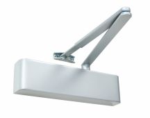 TS&period;9205BC&period;SRFB&period;SESE - Rutland Size 2-5 Designer Slimline Overhead Door Closer with Backcheck - Silver