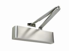 TS&period;9205DABC&period;SRFB&period;SSSSSS - Rutland Size 2-5 Designer Slimline Overhead Door Closer with Backcheck & Delayed Action - Satin Stainless Steel