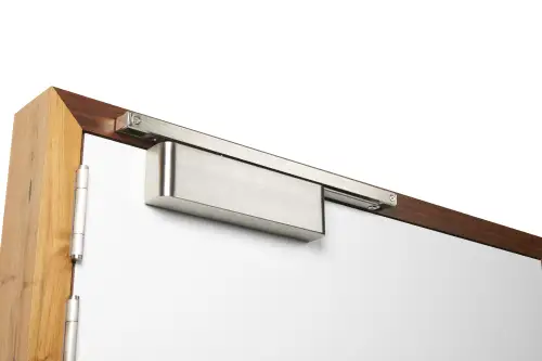 Click Here To Enlarge This Photo Of TS&period;24&period;SNP - Rutland Size EN&period;2-4 Ezykam Overhead Slide Arm Door Closer - Satin Nickel
