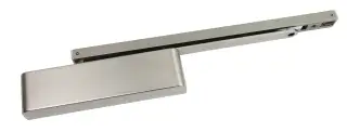 TS&period;24&period;SNP - Rutland Size EN&period;2-4 Ezykam Overhead Slide Arm Door Closer - Satin Nickel