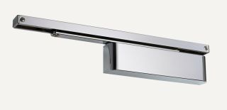 TS&period;11205&period;SR&period;2&period;PNPPNP - Rutland Size 2-5 Slide Arm Cam Action Door Closer c&sol;w Semi Radius Cover - Polished Nickel