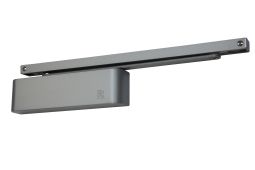 TS&period;11205&period;SR&period;2&period;SESE - Rutland Size 2-5 Slide Arm Cam Action Door Closer c&sol;w Semi Radius Cover - Silver
