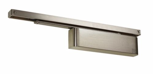 Click Here To Enlarge This Photo Of TS&period;11205&period;SR&period;2&period;SNPSNP - Rutland Size 2-5 Slide Arm Cam Action Door Closer c&sol;w Semi Radius Cover - Satin Nickel