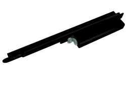ITS&period;11205&period;2&period;5&period;BK - Rutland Size 2-5 Concealed Cam Action Door Closer c&sol;w SA Connector Bar - Black