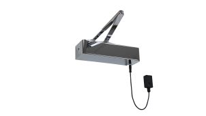 ETS&period;18314&period;PNP - Rutland Rutland Responder 24 Size 4 Hold Open&sol;Swing Free Electromagnetic Door closer - Polished Nickel