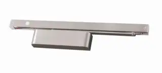TS&period;FIRETRAK&period;114&period;SE - Rutland Rutland FIRETRAK Size 2-4 Electromagnetic Hold Open Slide Rail Door Closer - Silver