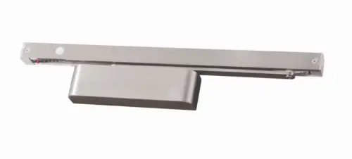 Click Here To Enlarge This Photo Of TS&period;FIRETRAK&period;115&period;SE - Rutland Rutland FIRETRAK Size 2-5 Electromagnetic Hold Open Slide Rail Door Closer - Silver