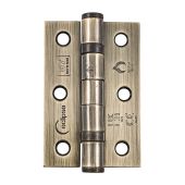 Eclipse 14097 Grade 7 Antique Bronze &lpar;Mild Steel&rpar; Ball Bearing Hinges 76 x 51 x 2mm