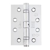 Eclipse 14934 Grade 11 Polished Chrome &lpar;Mild Steel&rpar; Ball Bearing Hinges 102 x 76 x 2&period;7mm