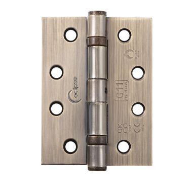 Click Here To Enlarge This Photo Of Eclipse 14110 Grade 11 Antique Bronze &lpar;Mild Steel&rpar; Ball Bearing Hinges 102 x 76 x 2&period;7mm
