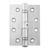Eclipse PK974 Grade 13 Polished Chrome &lpar;Mild Steel&rpar; Ball Bearing Hinges 102 x 76 x 2&period;7mm &lpar;Pack of 3&rpar;