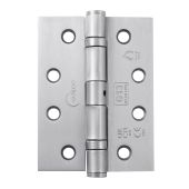 Eclipse PK975 Grade 13 Satin Chrome &lpar;Mild Steel&rpar; Ball Bearing Hinges 102 x 76 x 2&period;7mm &lpar;Pack of 3&rpar;