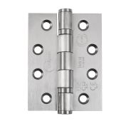 Eclipse 14854 Grade 13 Satin Stainless Steel Ball Bearing Hinges 102 x 76 x 3mm
