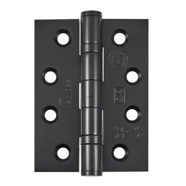 Click Here To Enlarge This Photo Of Eclipse PK920 Grade 13 Matt Black &lpar;Stainless Steel&rpar; Ball Bearing Hinges 102 x 76 x 3mm &lpar;Pack of 3&rpar;