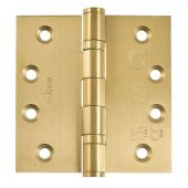 Eclipse 14841SBP Grade 13 Satin Brass &lpar;Stainless Steel&rpar; Ball Bearing Hinges 102 x 102 x 3mm