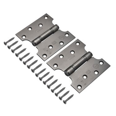 Click Here To Enlarge This Photo Of Eclipse 14989DBZ Grade 13 Dark Bronze &lpar;Stainless Steel&rpar; Parliament Hinges 102 x 51 x 102mm