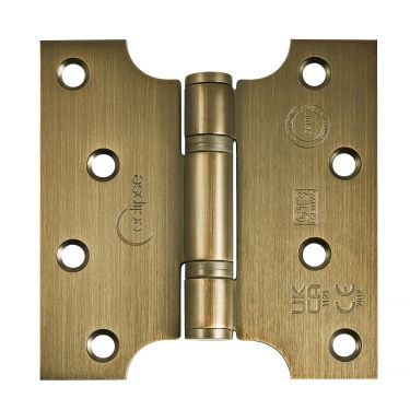Click Here To Enlarge This Photo Of Eclipse 14989MAB Grade 13 Matt Antique Brass &lpar;Stainless Steel&rpar; Parliament Hinges 102 x 51 x 102mm