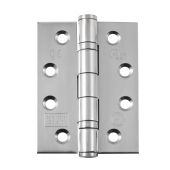Eclipse 14884 Grade 13 Polished Stainless Steel &lpar;SUS-316&rpar; Ball Bearing Hinges 102 x 76 x 3mm