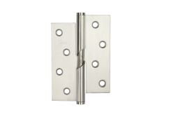 Eclipse 14843 Satin Stainless Steel Rising Hinges 102 x 76 x 2mm &lpar;Left Hand&rpar;