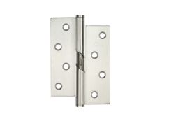 Eclipse 14844 Satin Stainless Steel Rising Hinges 102 x 76 x 2mm &lpar;Right Hand&rpar;