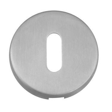 Click Here To Enlarge This Photo Of Eclipse 34411 Satin Stainless Steel &lpar;52mm x 8mm&rpar; Standard Keyway Escutcheon